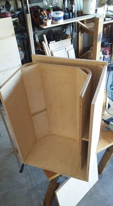 Down4Sound Single 15" Custom Kerf Ported Subwoofer Box (hand Made IN The Usa) Subwoofer Enclosure