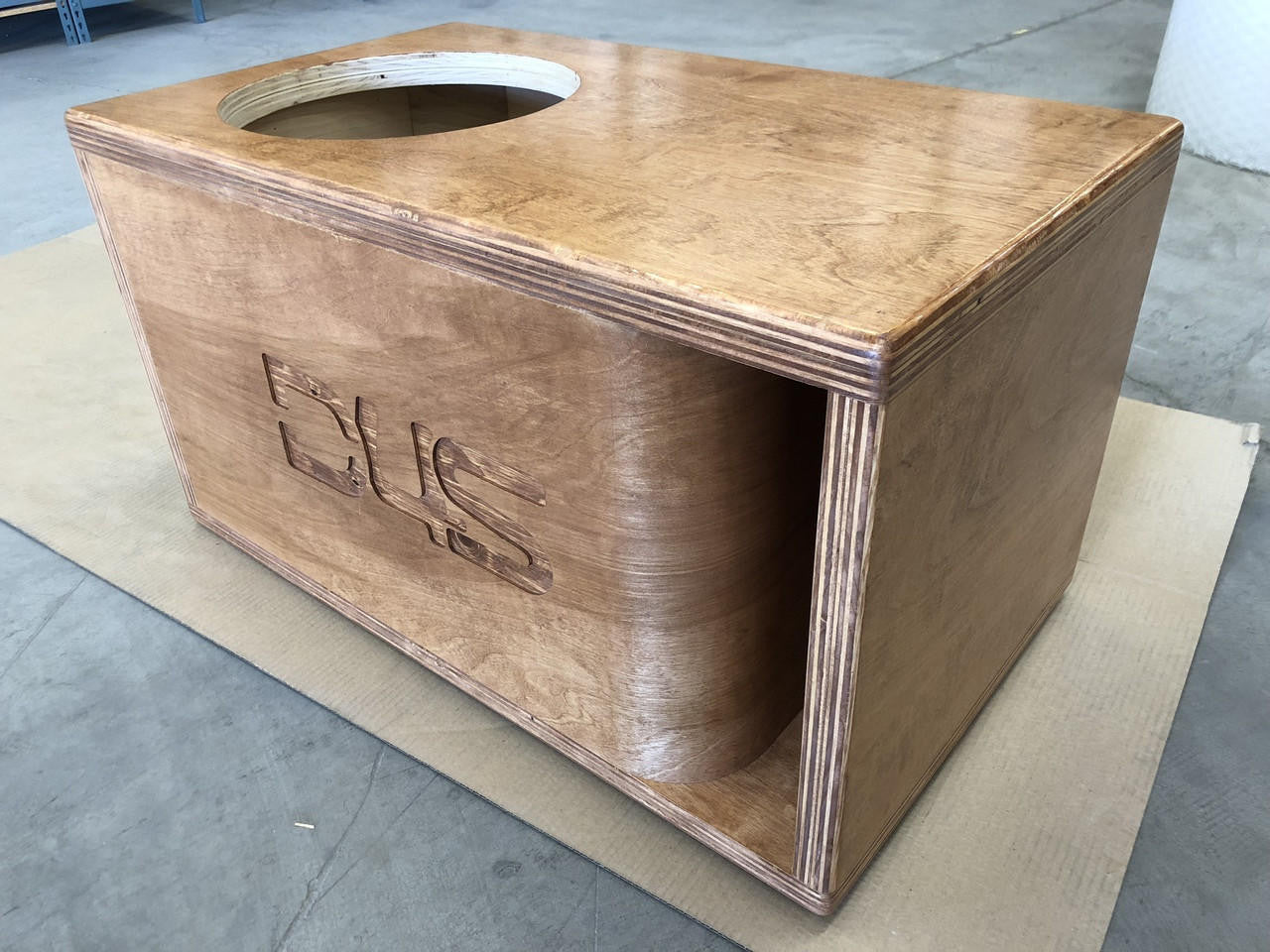 Down4Sound Single 15" Custom Kerf Ported Subwoofer Box (hand Made IN The Usa) Subwoofer Enclosure