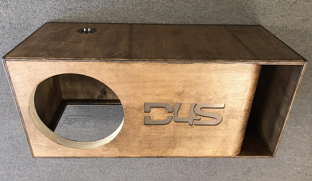Down4Sound Single 18" Custom Kerf Ported Subwoofer Box (hand Made IN The Usa) Subwoofer Enclosure