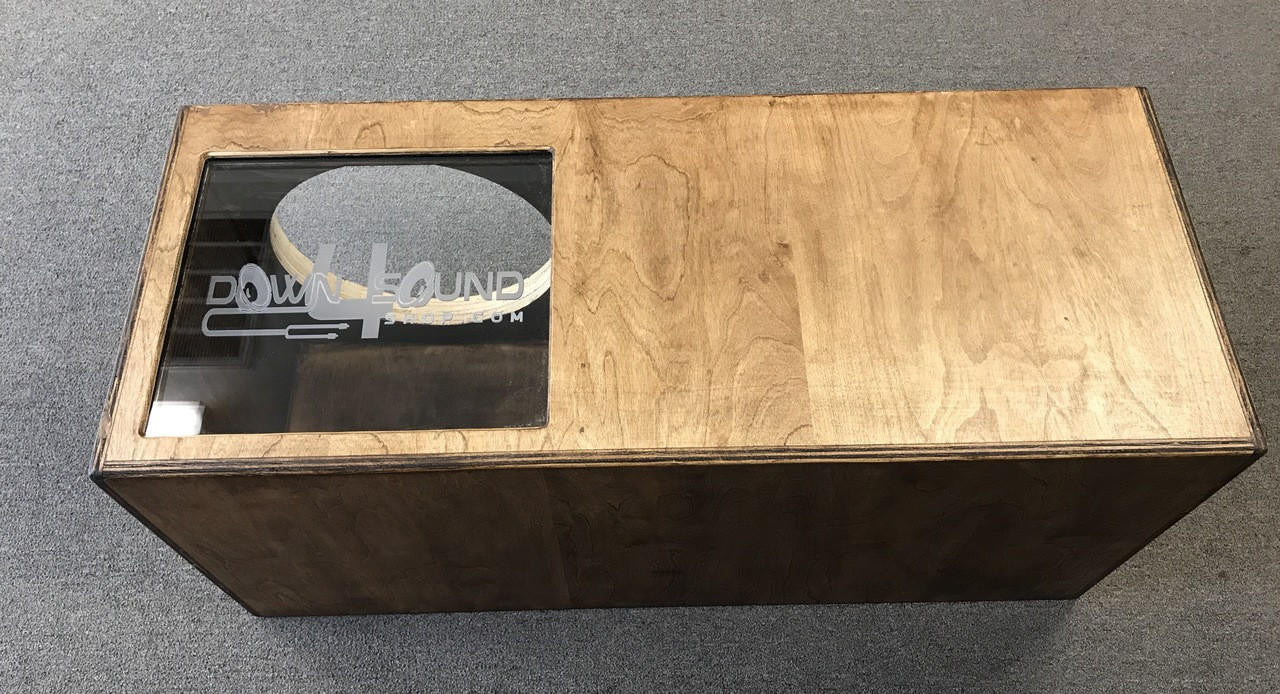 Down4Sound Single 18" Custom Kerf Ported Subwoofer Box (hand Made IN The Usa) Subwoofer Enclosure