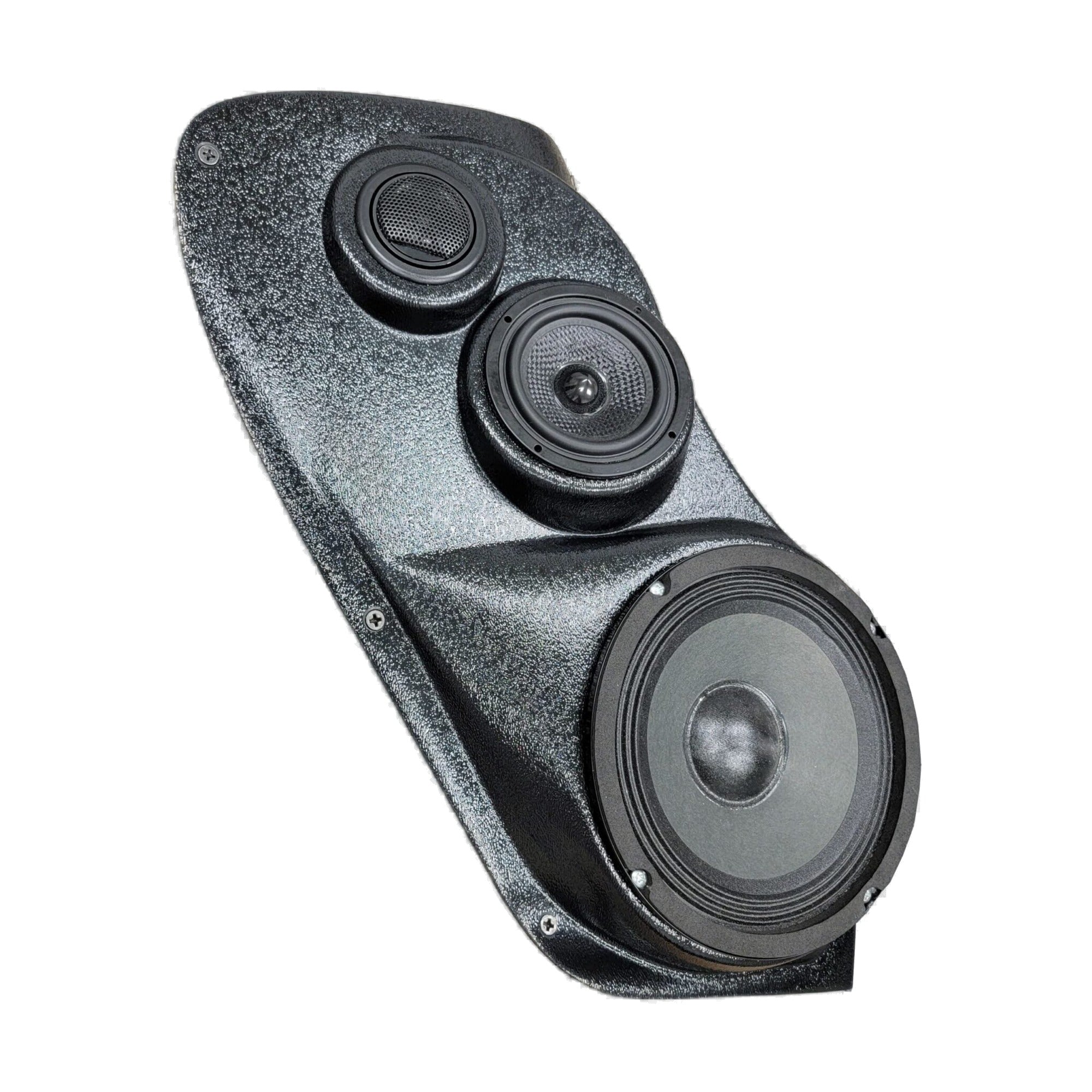 Custom Speaker Pods 00-GM-FT-UV-EW-FD-6G 6.5" + 3.5" + 2" Tweeter Front Pods - 00-06 Escalade