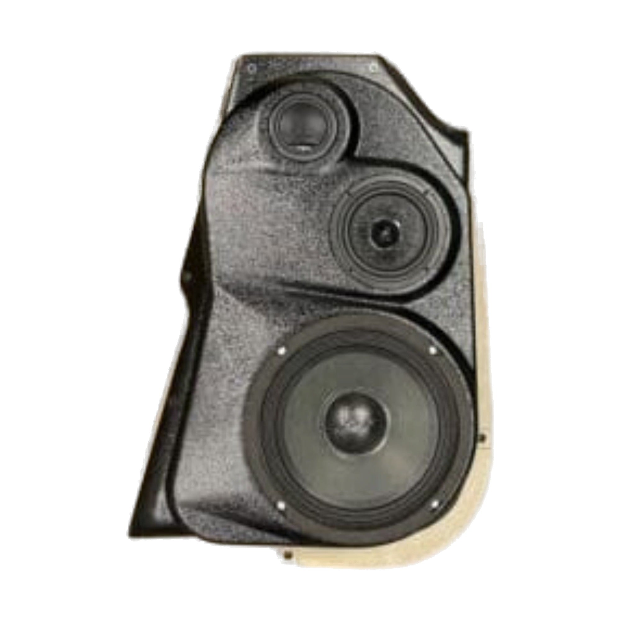 Custom Speaker Pods 09-DD-FP-UV-EW-FD-6G 6.5" + 3.5" + 2" Tweeter Front Pods - 09-18 Ram