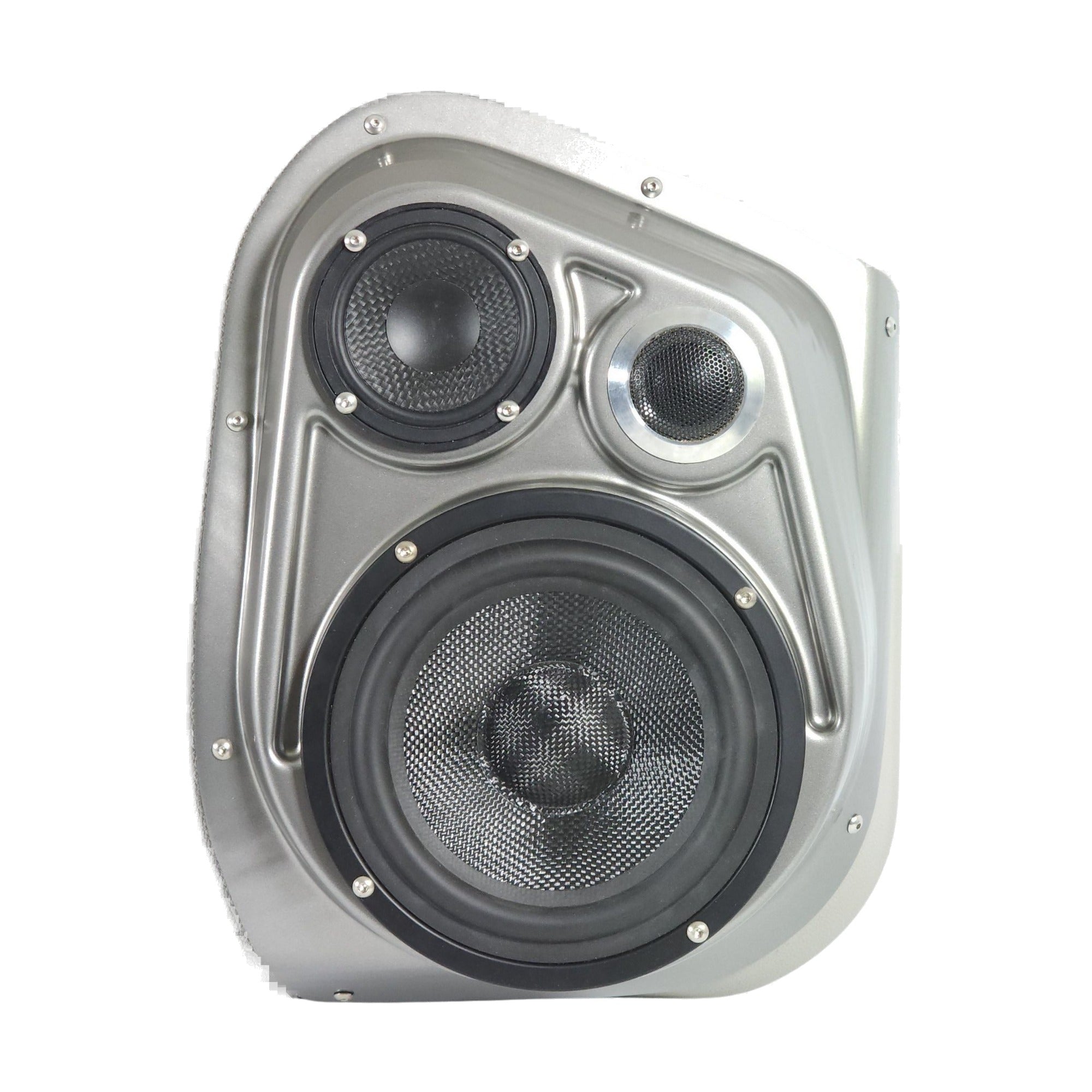 Custom Speaker Pods 07-GM-FP-LH-EW-MF-6G 6.5" and 3.5" and 2" Tweeter Pods - 07-09 Silverado
