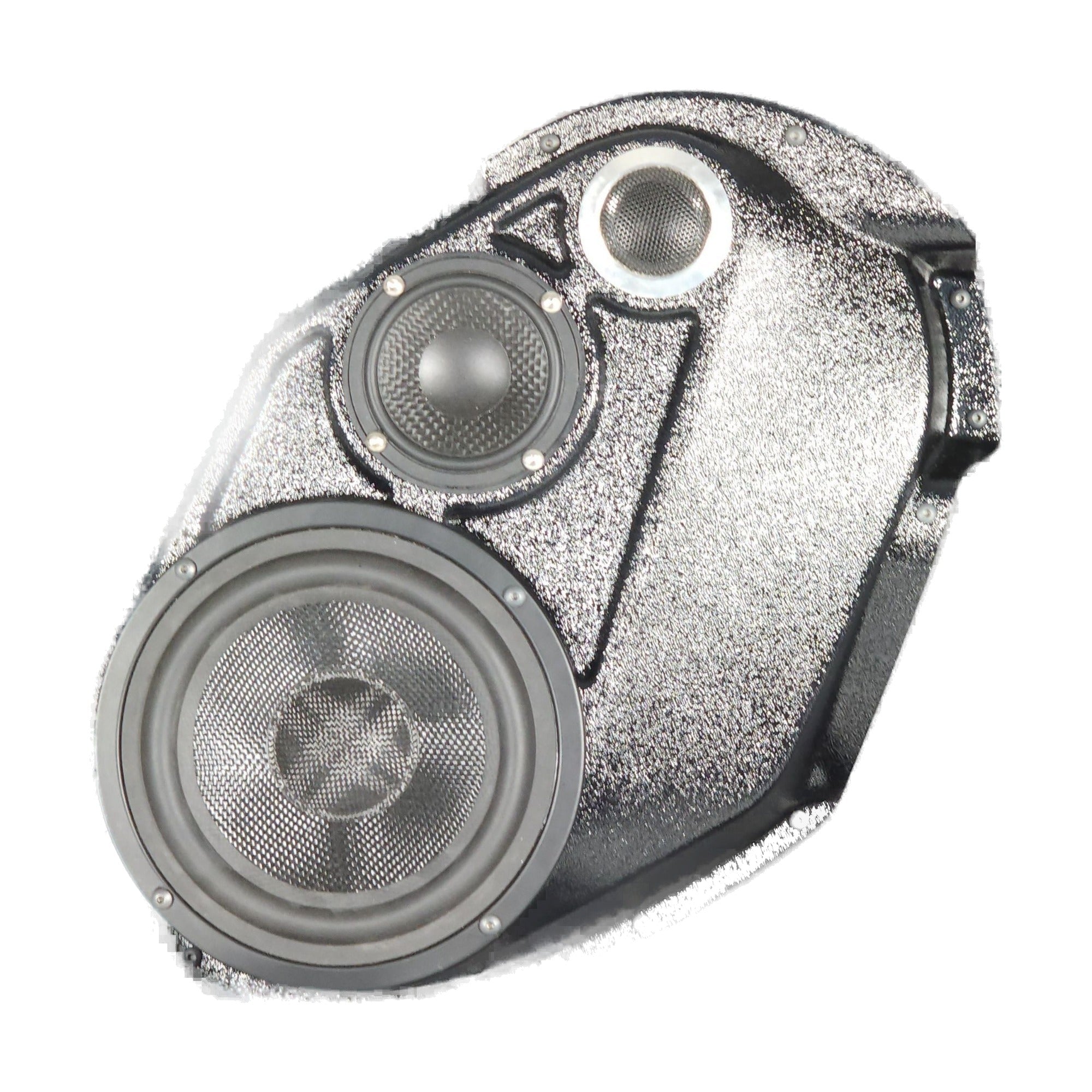 Custom Speaker Pods 21-FD-FP-UV-EW-FD-6G 6.5" + 3.5" + 2" Tweeter Front Pods - 21-26 F-150