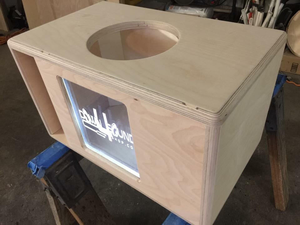 Down4Sound Single 6.5" OR 8" Custom Kerf Ported Subwoofer Box (hand Made IN The Usa) Subwoofer Enclosure