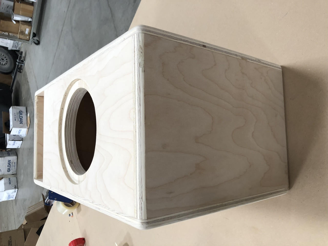 Down4Sound Single 6.5" OR 8" Custom Kerf Ported Subwoofer Box (hand Made IN The Usa) Subwoofer Enclosure