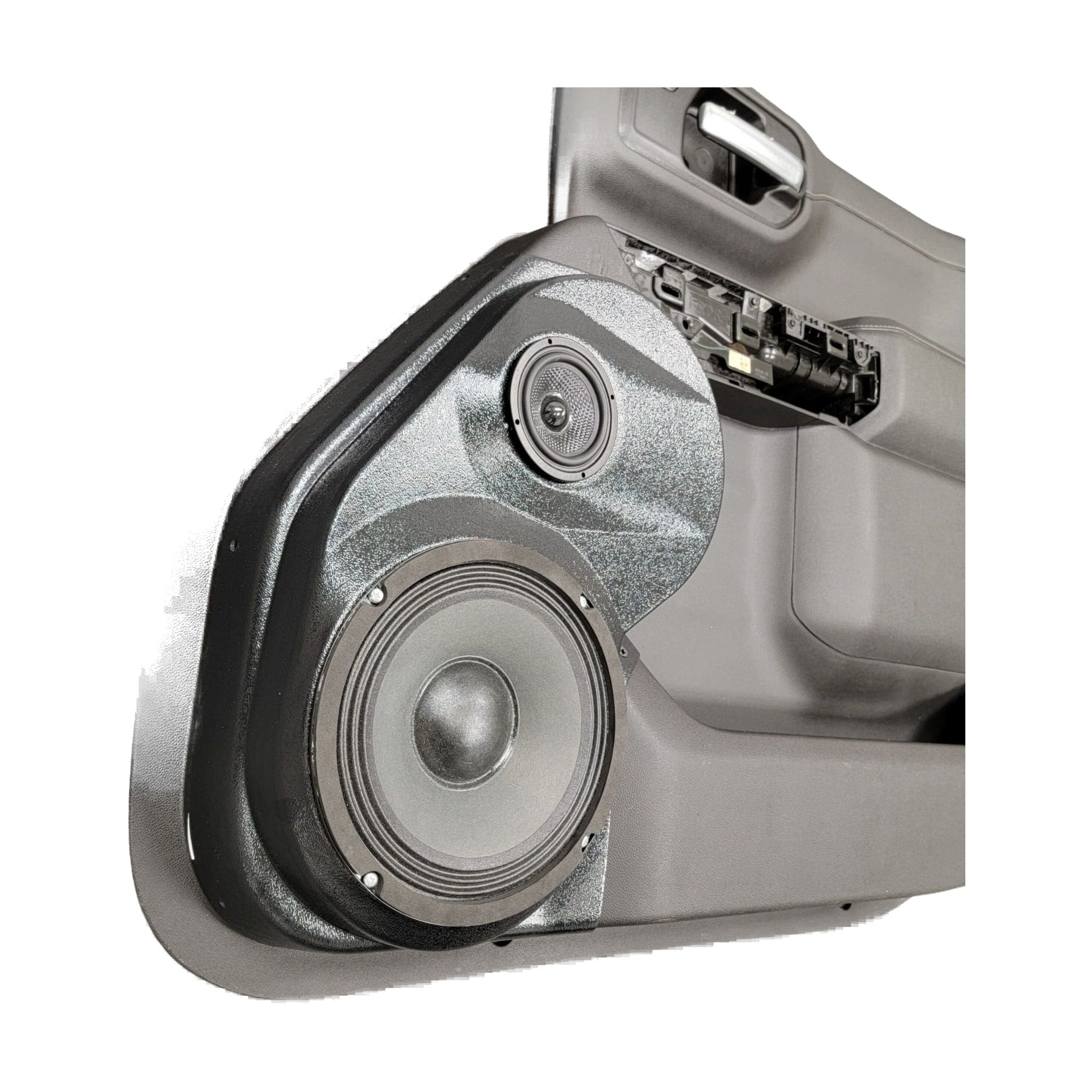 Custom Speaker Pods 19-GM-FP-UV-EW-FD-83 8" and 3.5" Pods - 19-26 Silverado