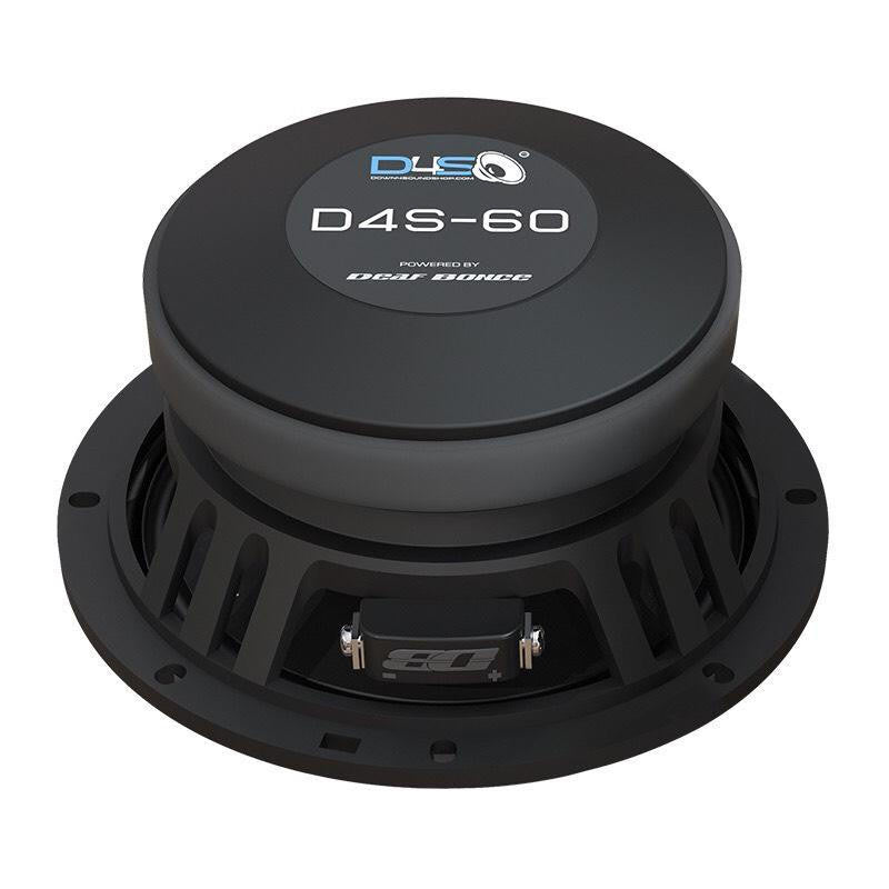 Down4Sound ( Single ) Pro Audio 6.5" D4S-60 180W RMS (4OHM Only) Speaker