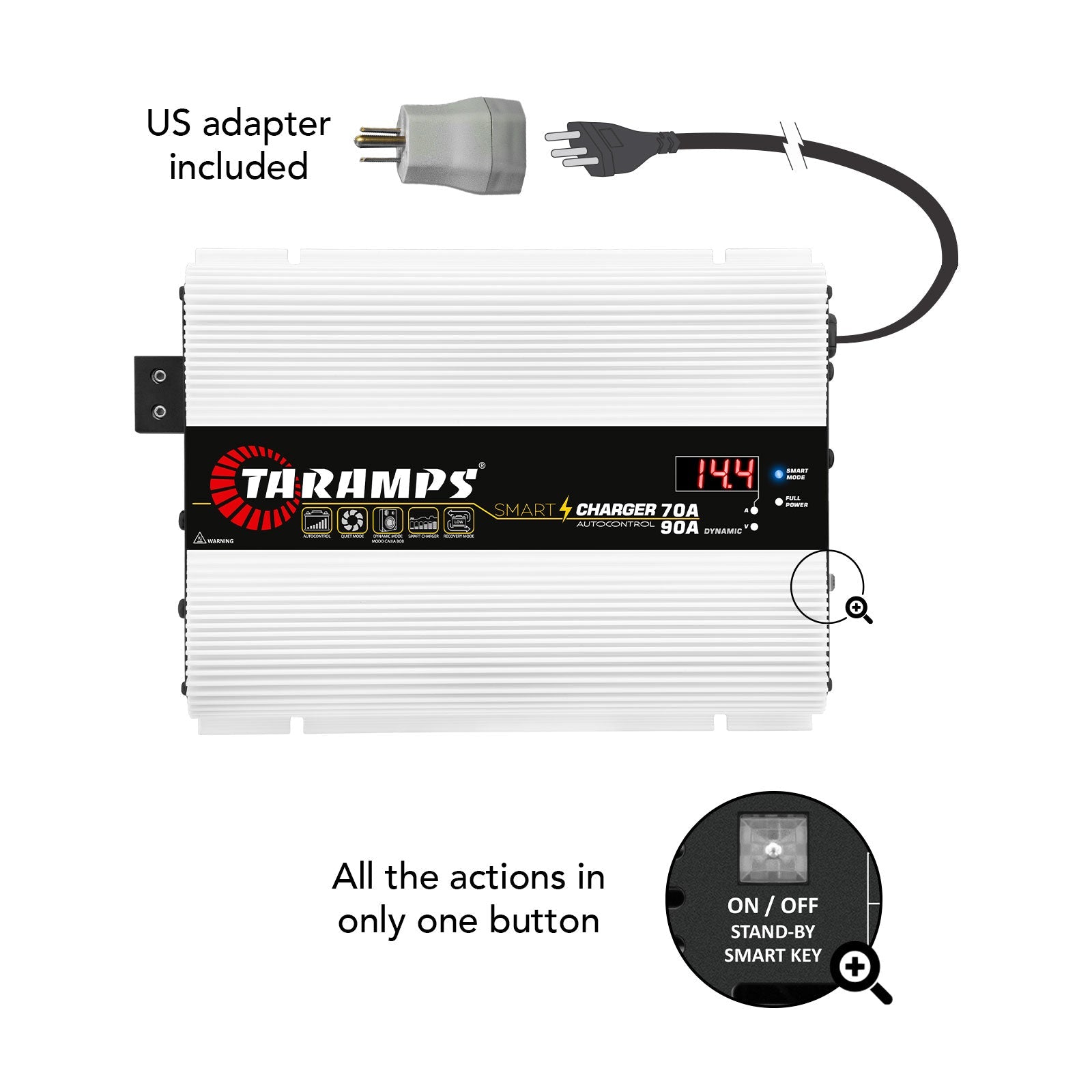 Taramps Smart Charger 70A Power Supply - 7