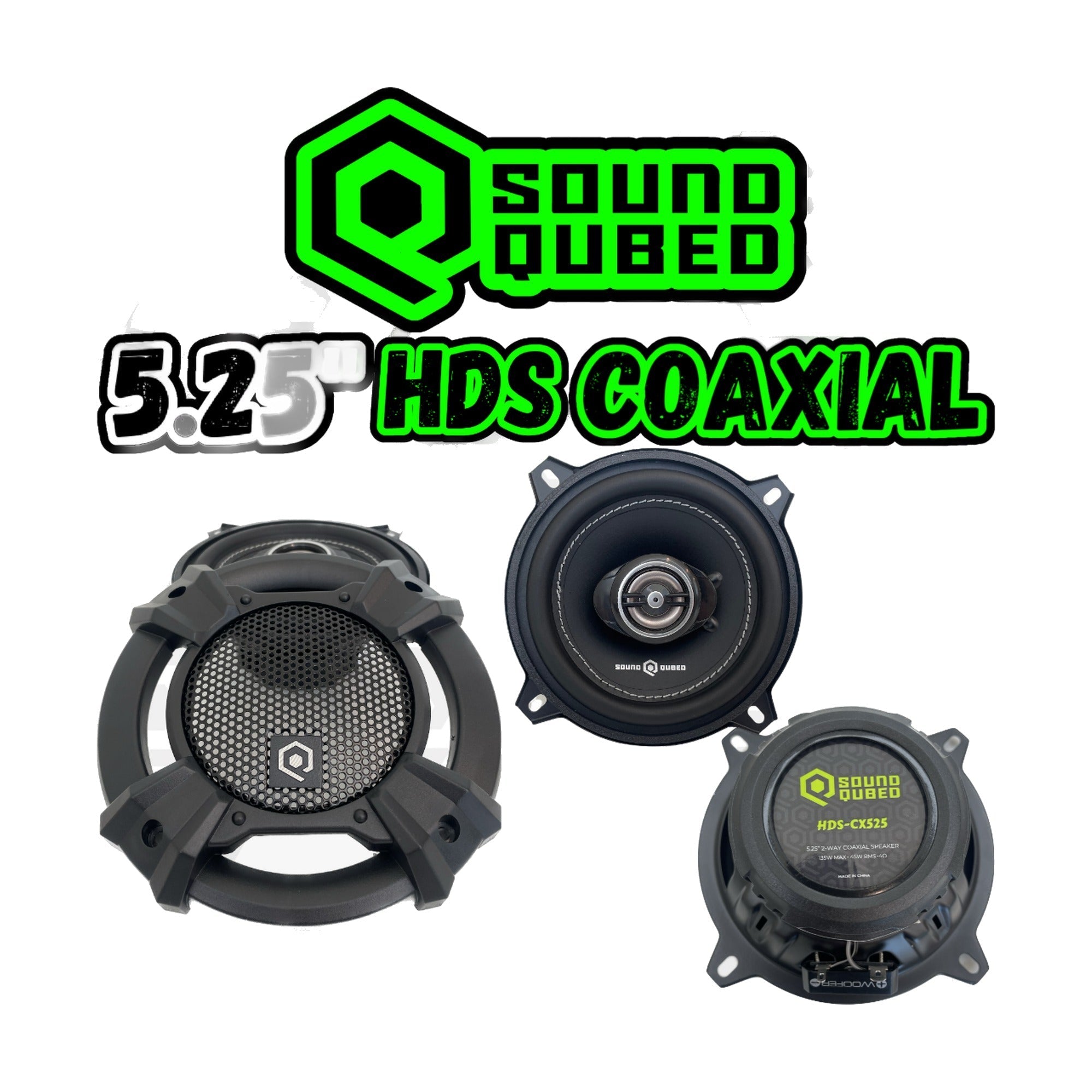 SoundQubed HDS 5.25" Pro Audio Speaker Car Audio
