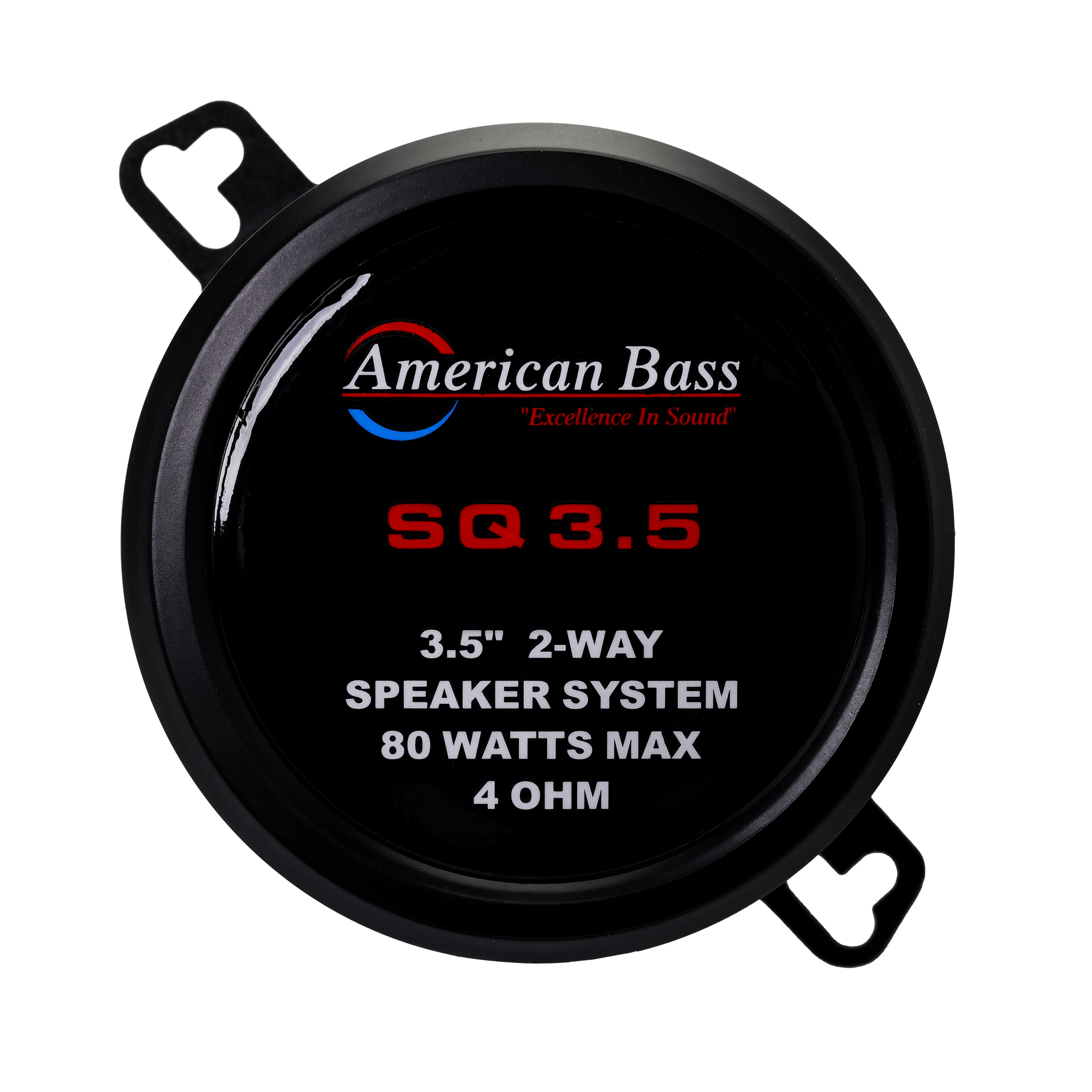 American Bass SQ 3.5" Full Range Speakers 40 Watts (Pair)