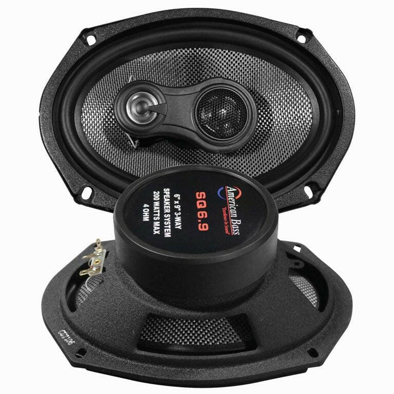 American Bass SQ 6.9" Full Range Speakers 100 Watts (Pair)