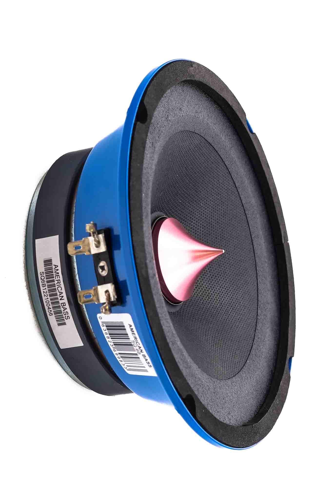 American Bass SQ 6B Mid Range Speaker 150 Watts