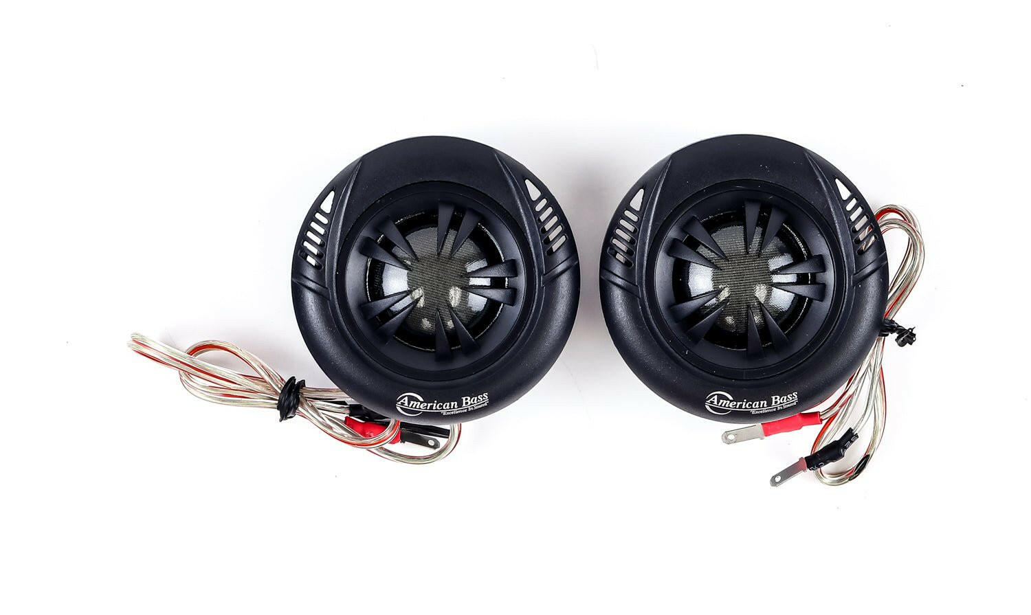 American Bass SQ T2 Teteron Dome Tweeters, 120 Watts (Pair)