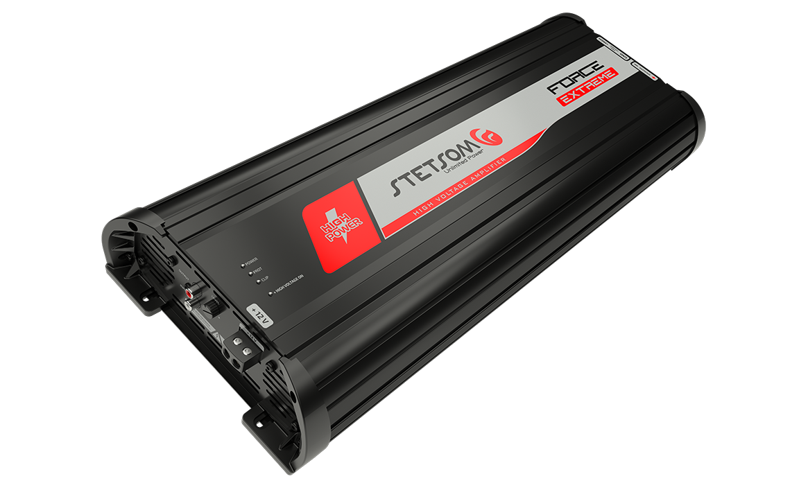 Stetsom FORCE EXTREME HIGH VOLTAGE - Mono Car Audio Amplifier (180,000 Watts RMS)
