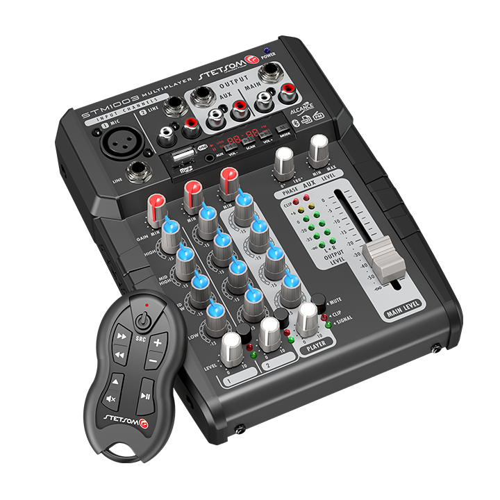Stetsom STM 1003 Multiplayer Car Audio Mixer — front