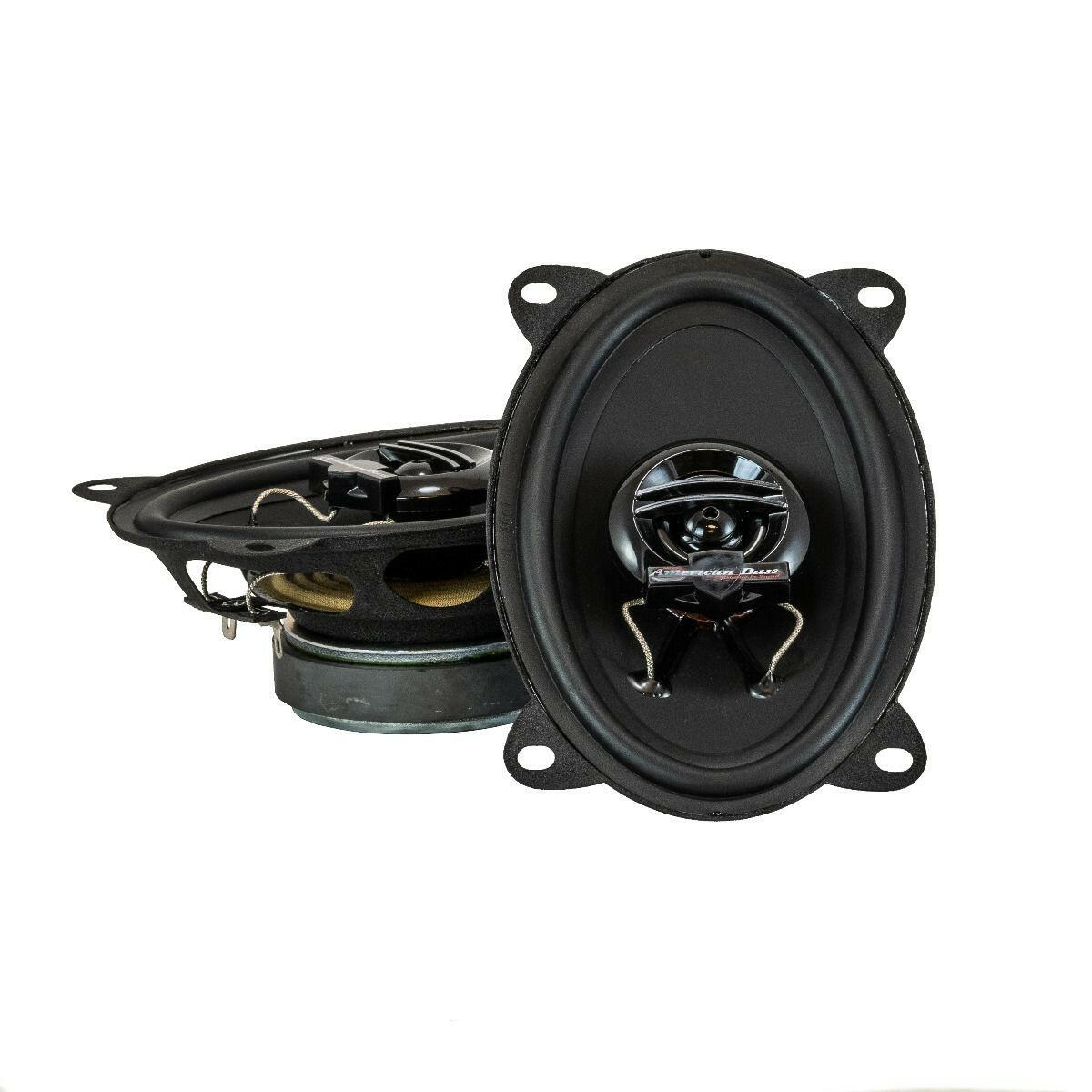 American Bass Symphony 4.6" Full Range Speakers 62.5 Watts (Pair)