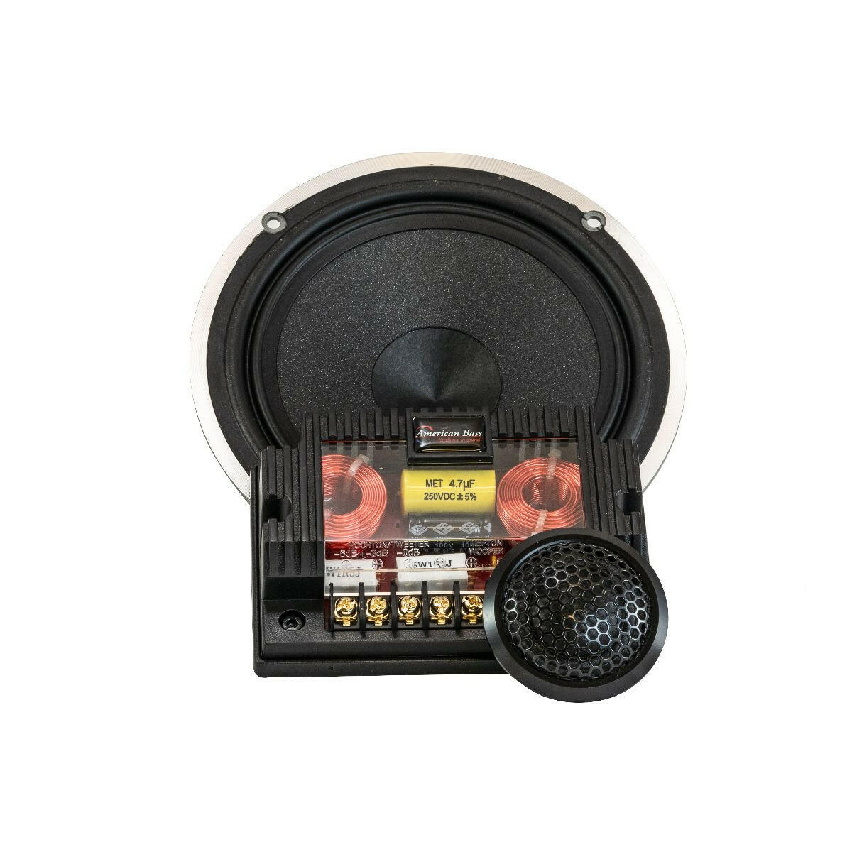 American Bass Symphony 6.5" Speakers Component (Pair) 125 Watts
