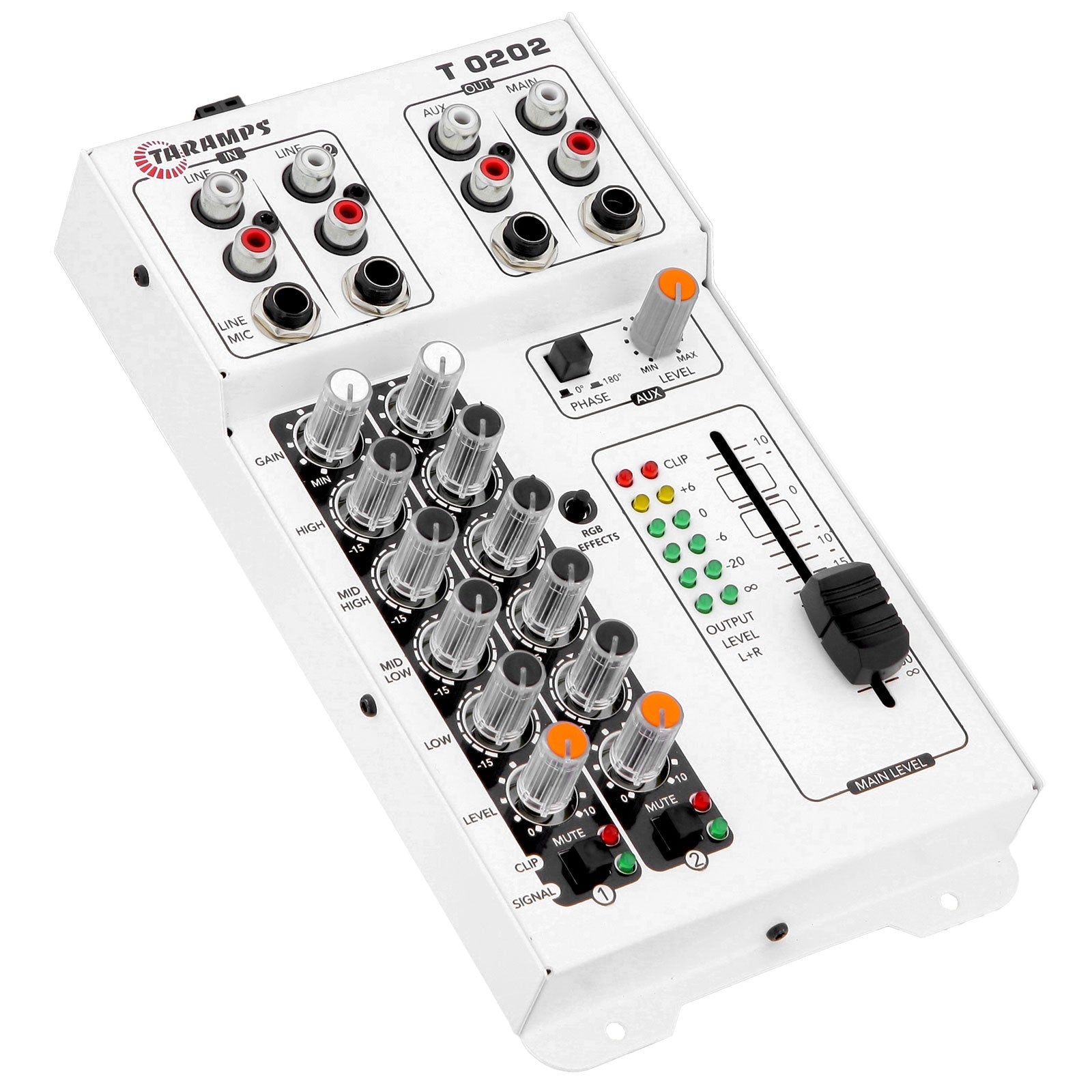 Taramps T 0202 MULTICOLOR Audio Mixer - 2