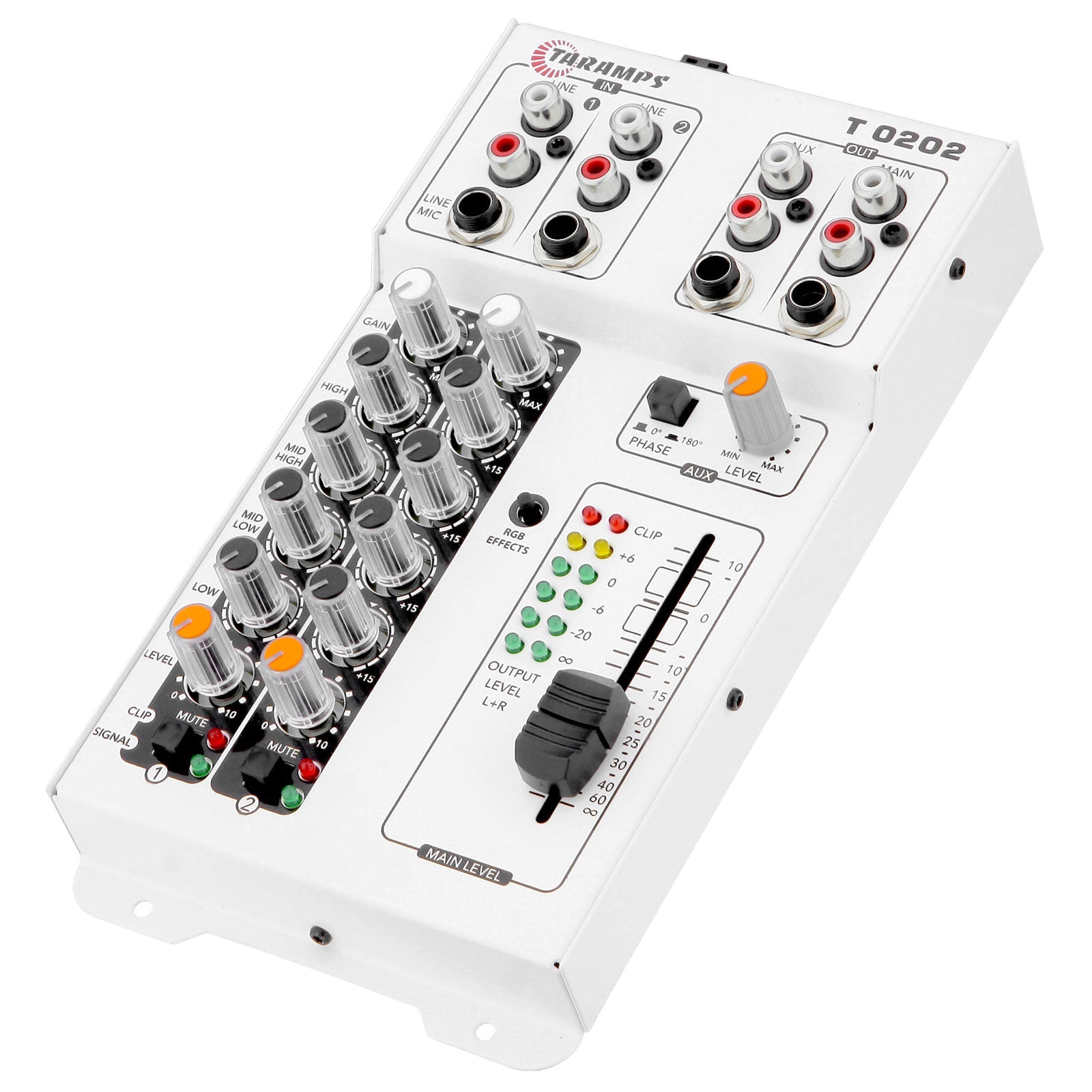 Taramps T 0202 MULTICOLOR Audio Mixer - 3