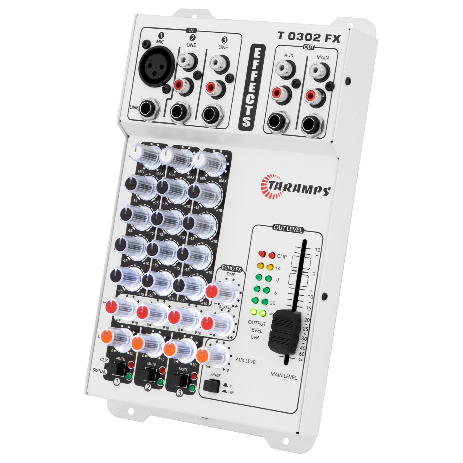 Taramps T 0302 FX – Echo FX 3 Channel Audio Mixer - 3