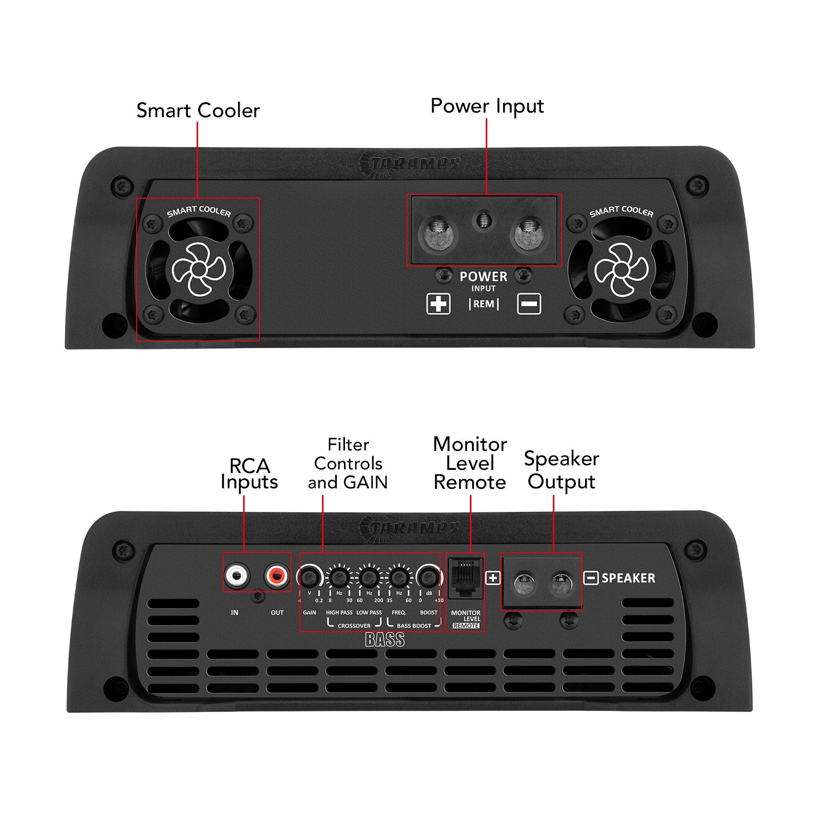 Taramps THE BIG BOSS 3 BASS Car Audio Amplifier - 5