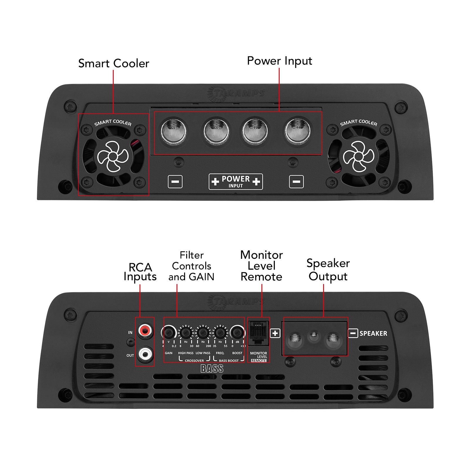 Taramps THE BIG BOSS 8 BASS Car Audio Amplifier - 7