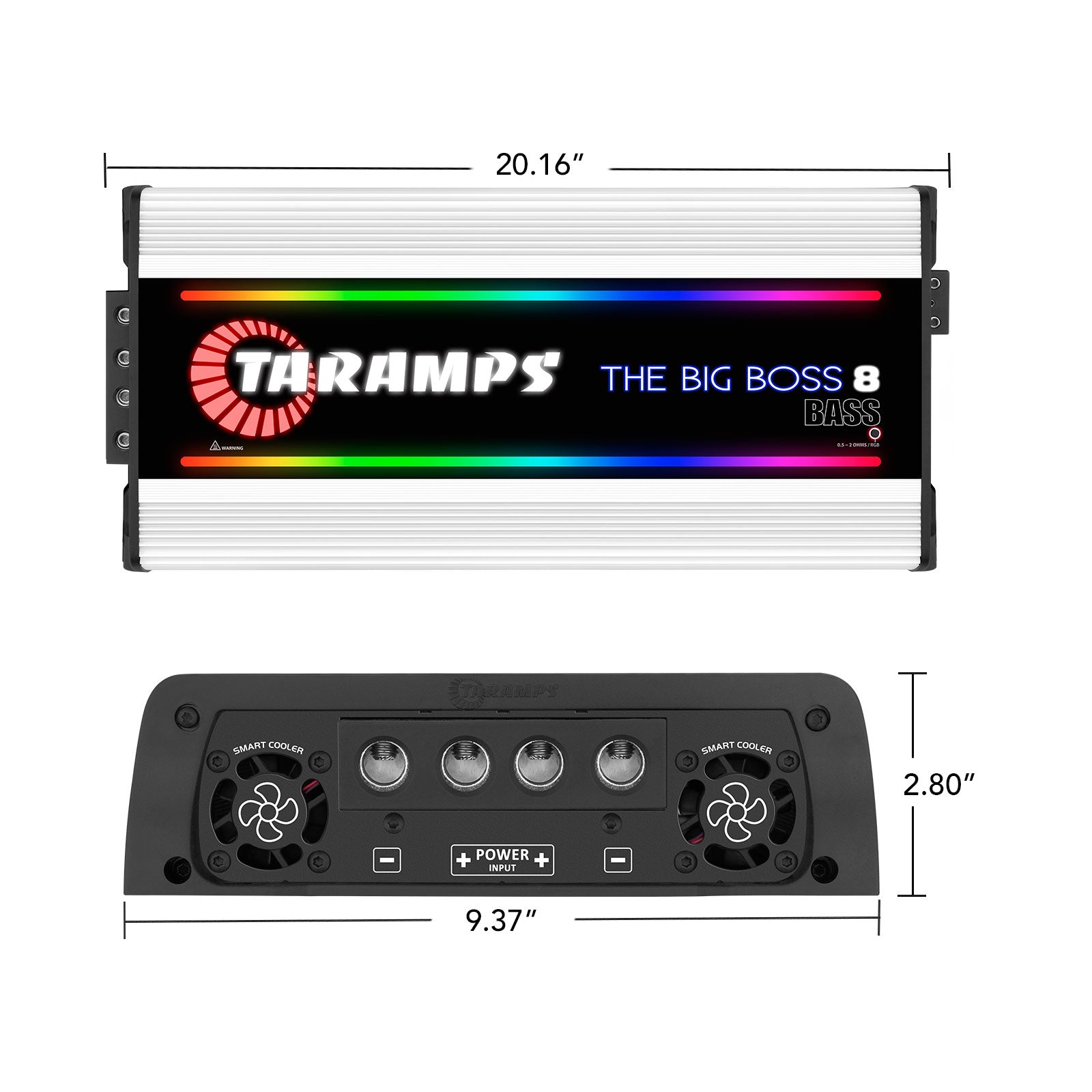 Taramps THE BIG BOSS 8 BASS Car Audio Amplifier - 4
