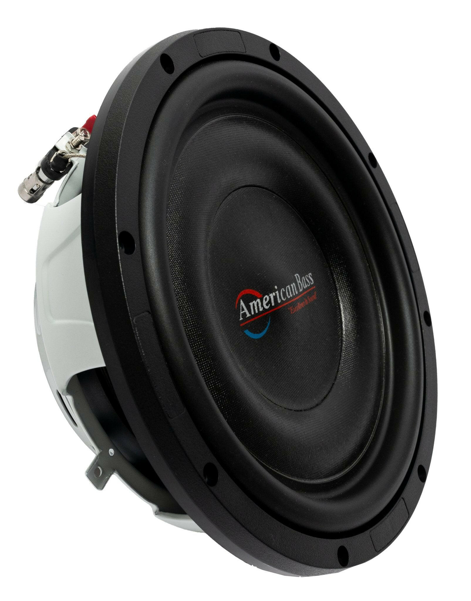 American Bass Titanium 10" Car Subwoofer 500 Watts RMS Dual Voice Coil 4 Ohm (Shallow Mount)