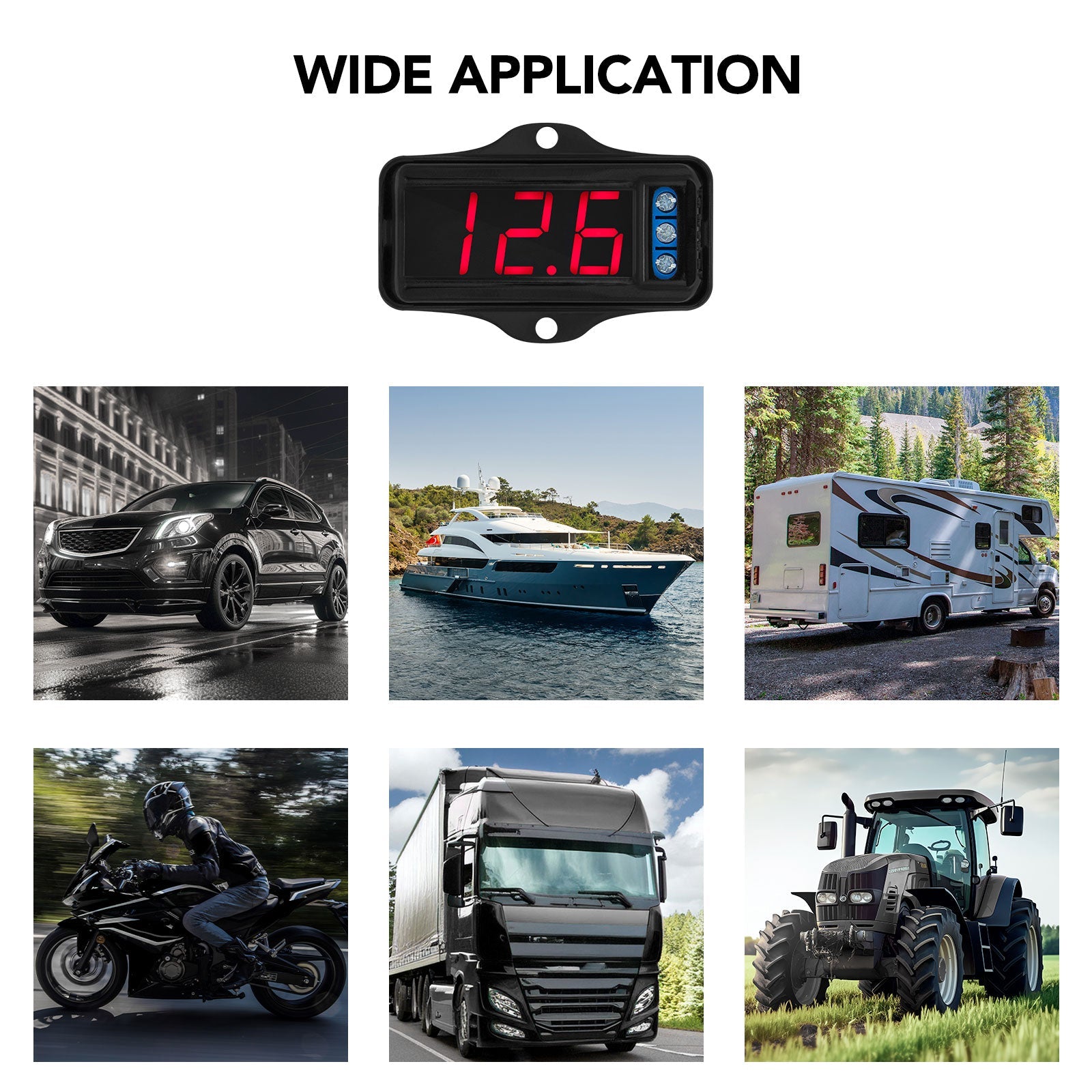Taramps VTR 1000 Automotive Digital Voltmeter - 7