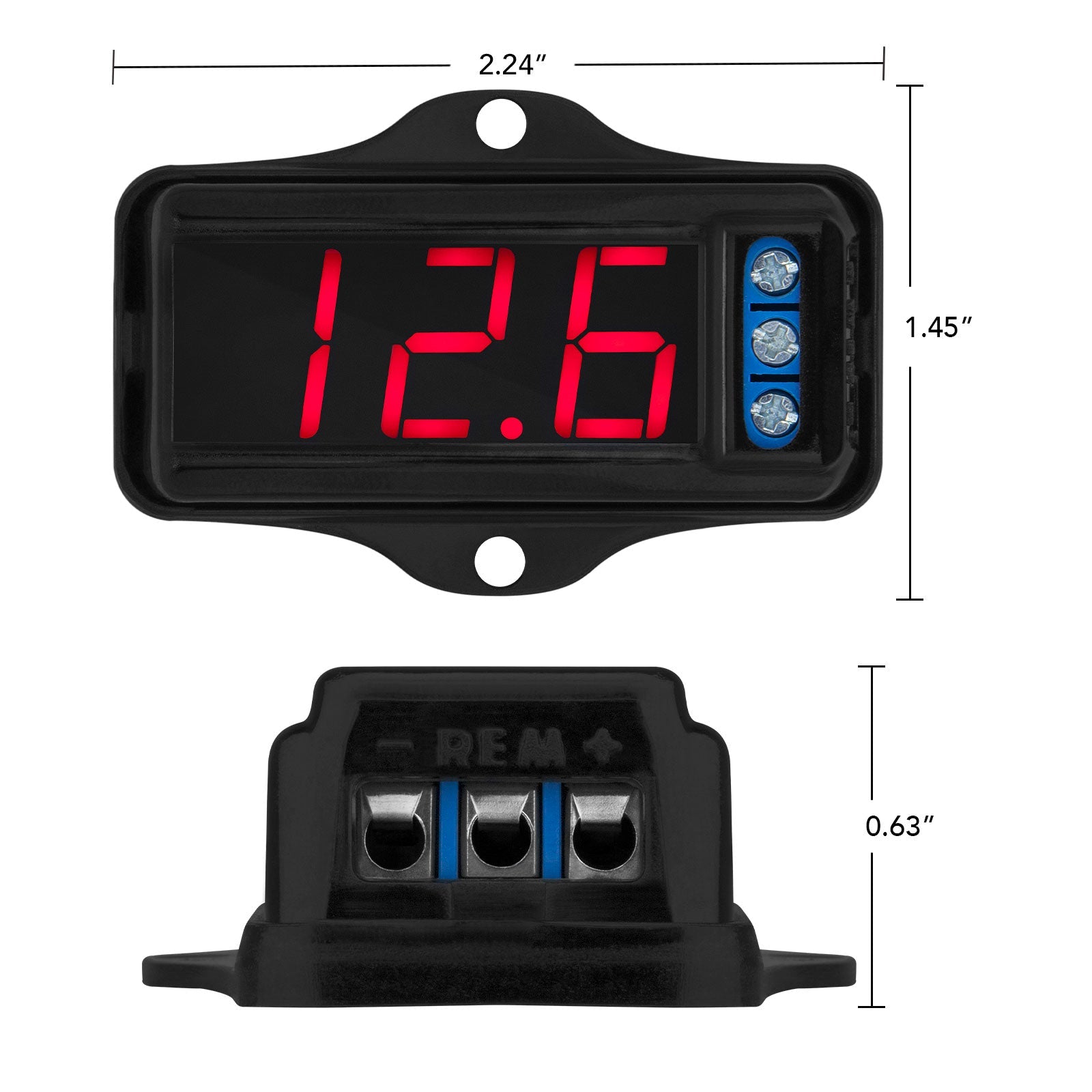 Taramps VTR 1000 Automotive Digital Voltmeter - 4