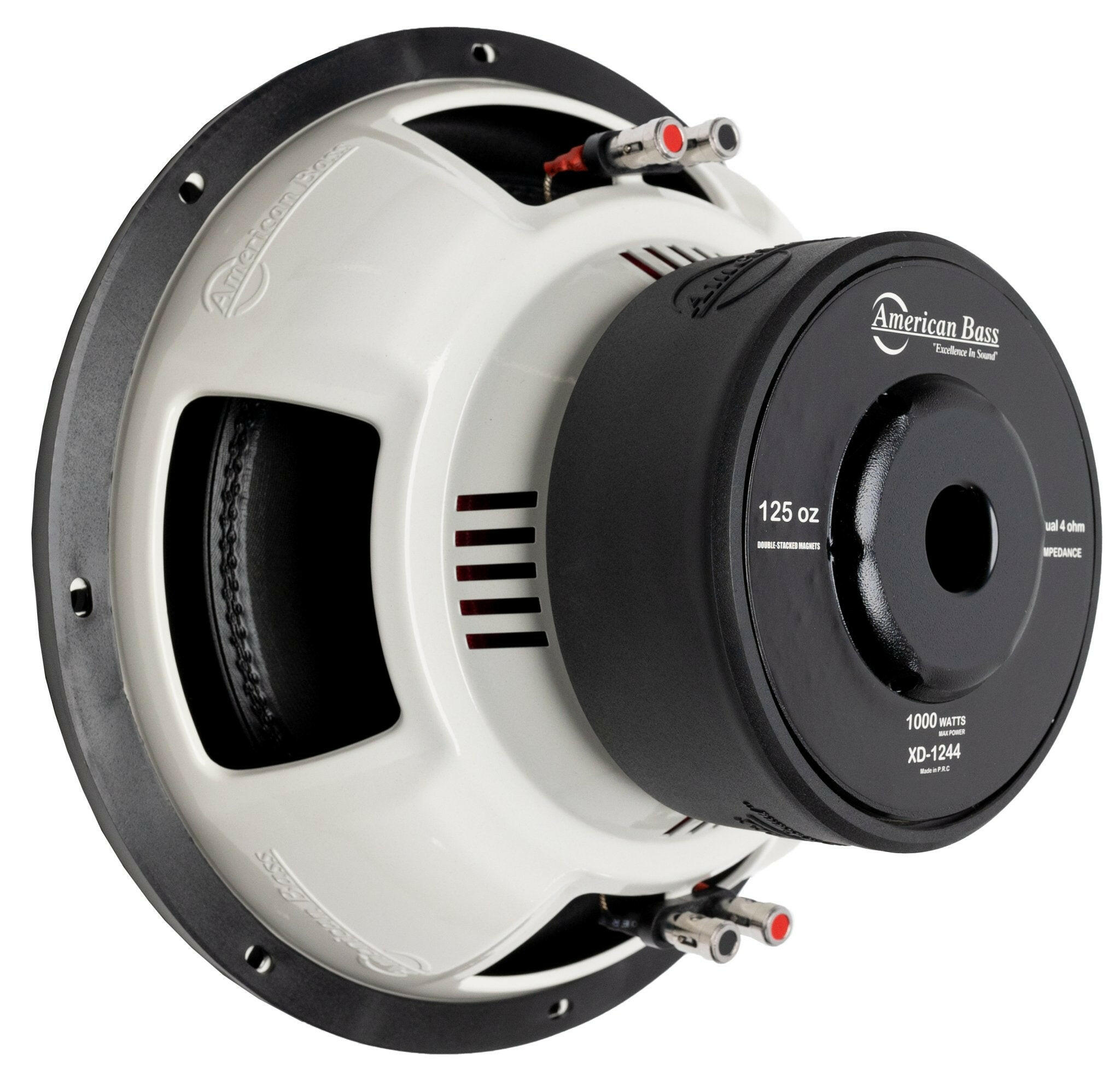 American Bass XD 12" Car Subwoofer 500 Watts RMS Dual Voice Coil 2 Ohm or 4 Ohm