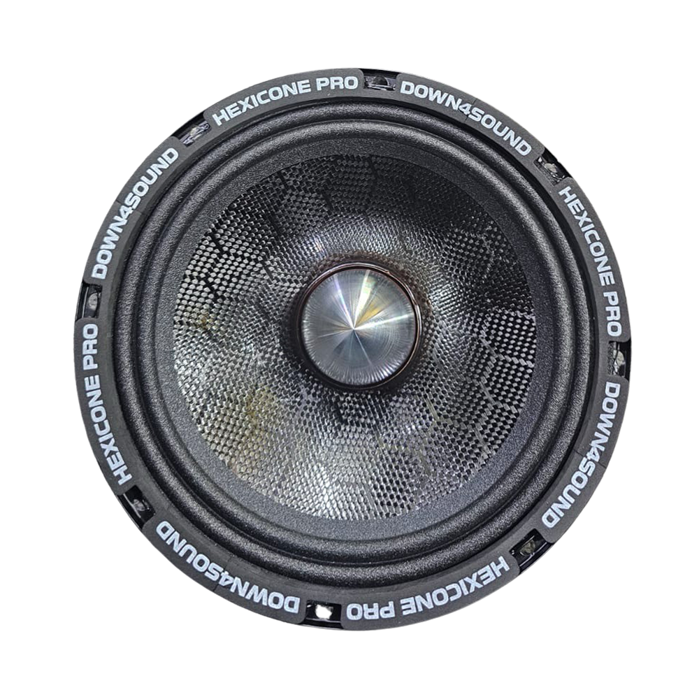 Down4Sound HEXICONE XMR 80 8" CARBON FIBER PRO AUDIO SPEAKER 300W RMS — view 2 of 5