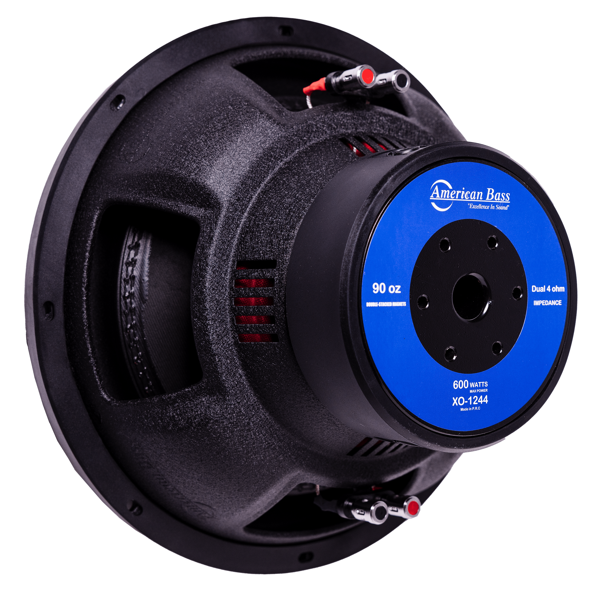 American Bass XO 12" Car Subwoofer 350 Watts RMS Dual Voice Coil 4 Ohm